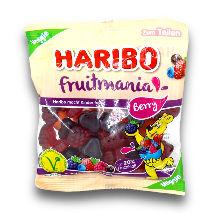 Haribo Vegan - Fruitmania Berry 160g