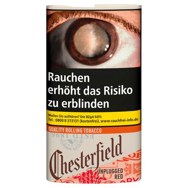 Chesterfield Unplugged Red 30g - 7,50