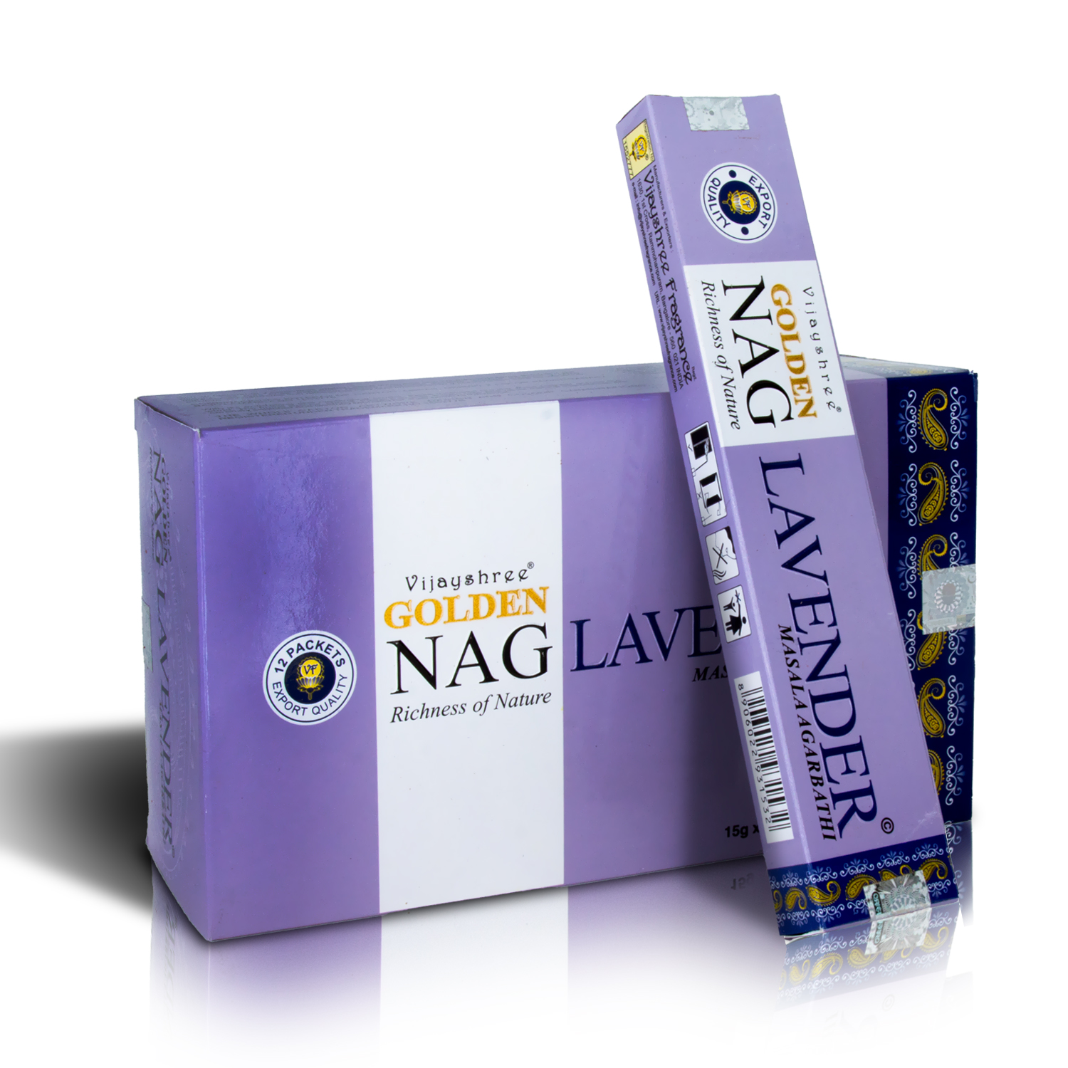 Golden Nag - Räucherstäbchen - Lavender