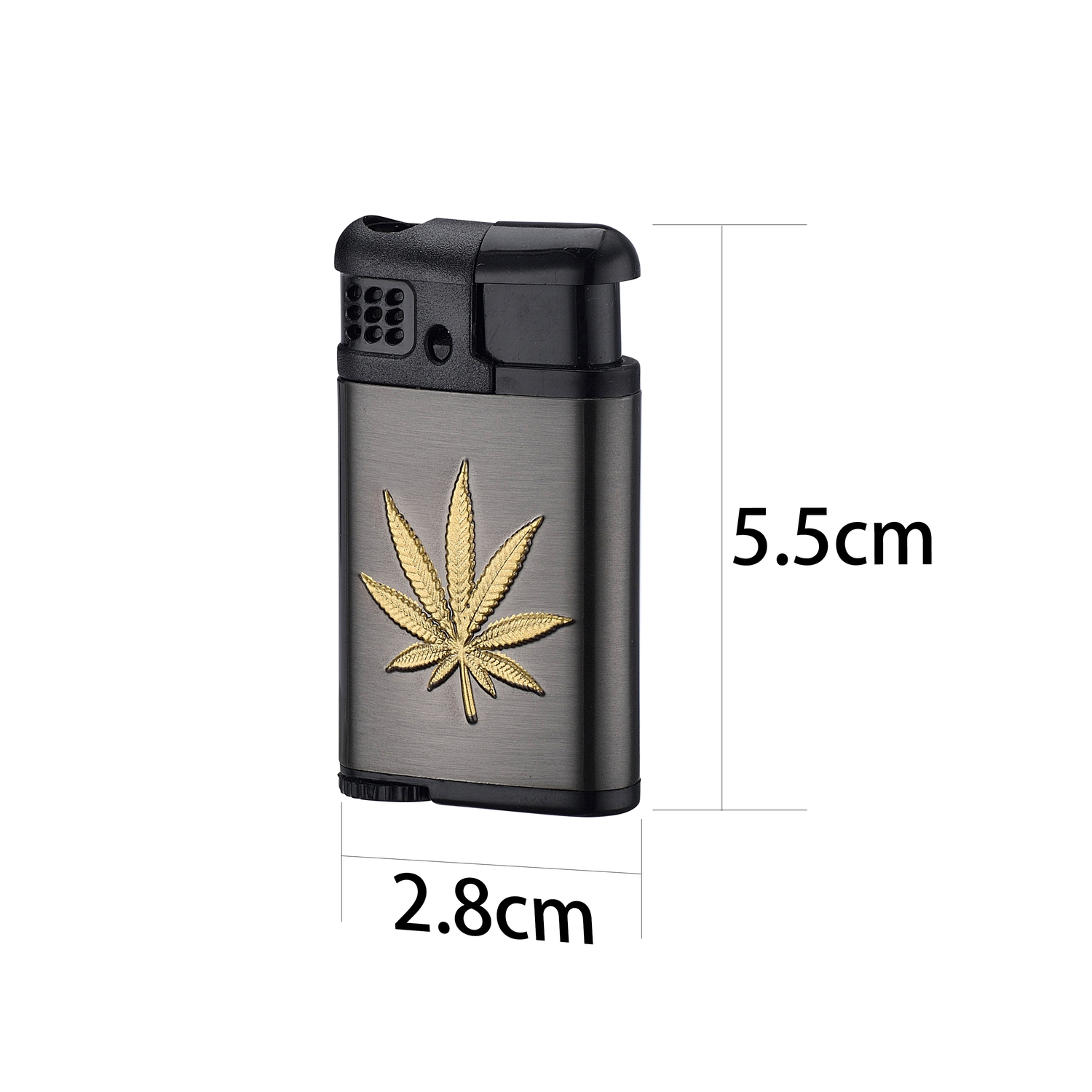 Champ - Feuerzeuge - Gold & Silver Leave 12er