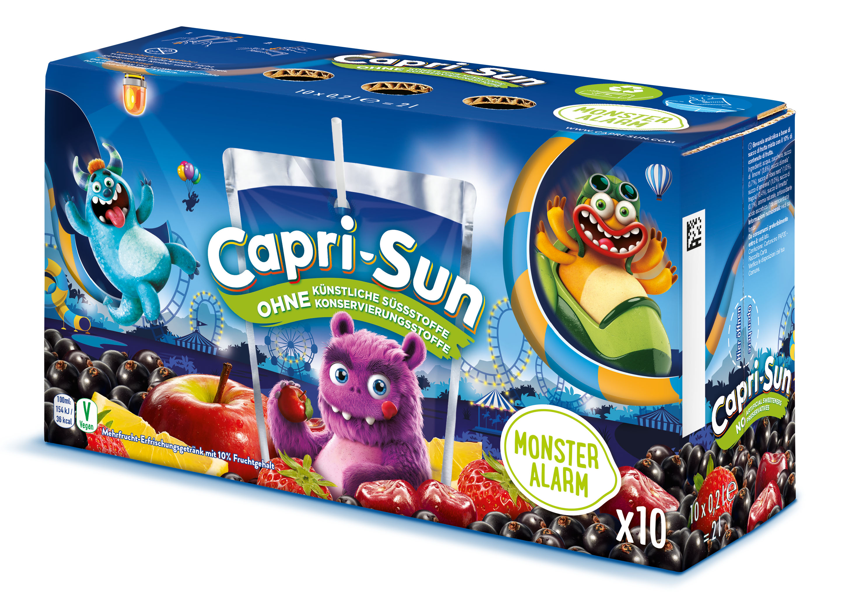 Capri-Sun Monster Alarm 10x200ml