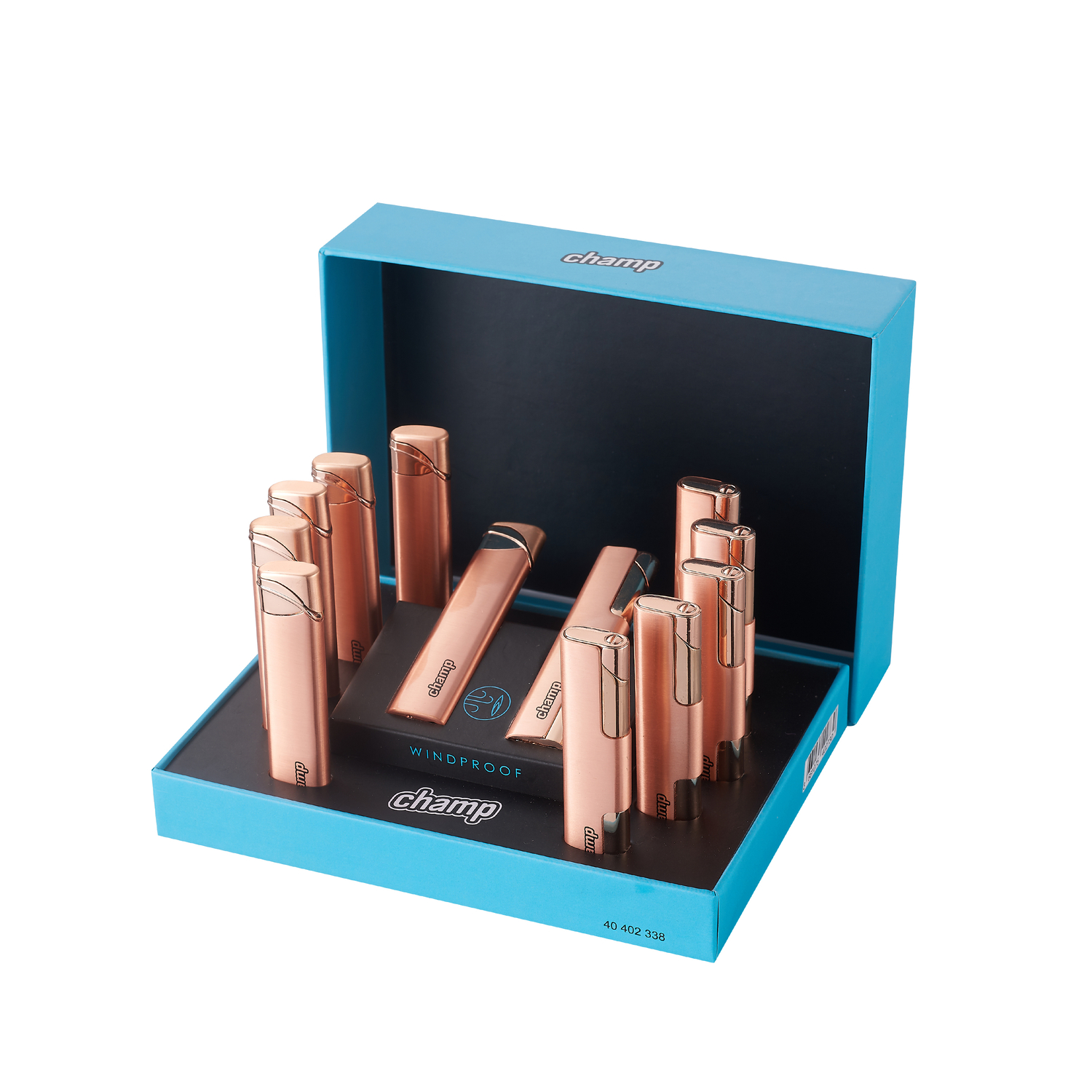 Champ - Feuerzeuge -  Rose Gold Flameless