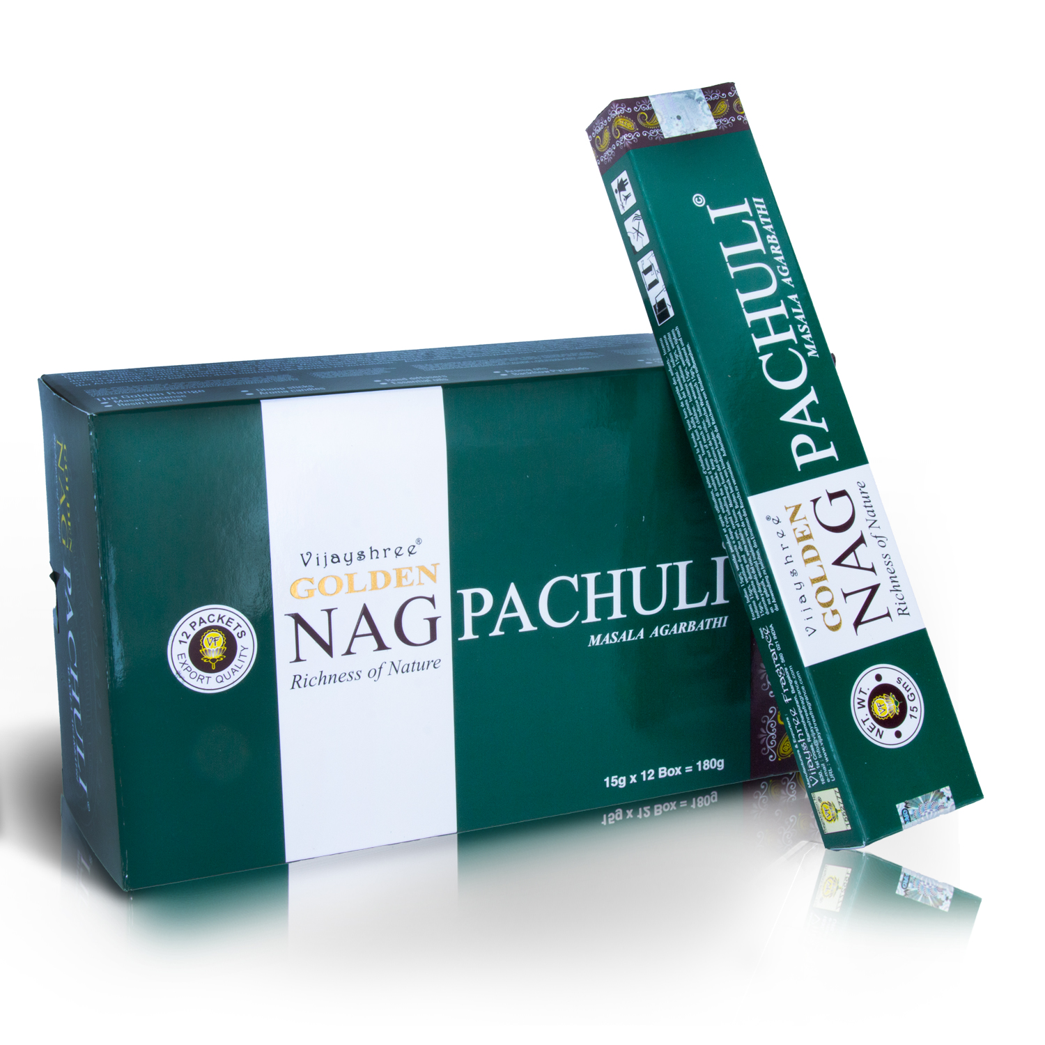 Golden Nag - Räucherstäbchen - Pachuli