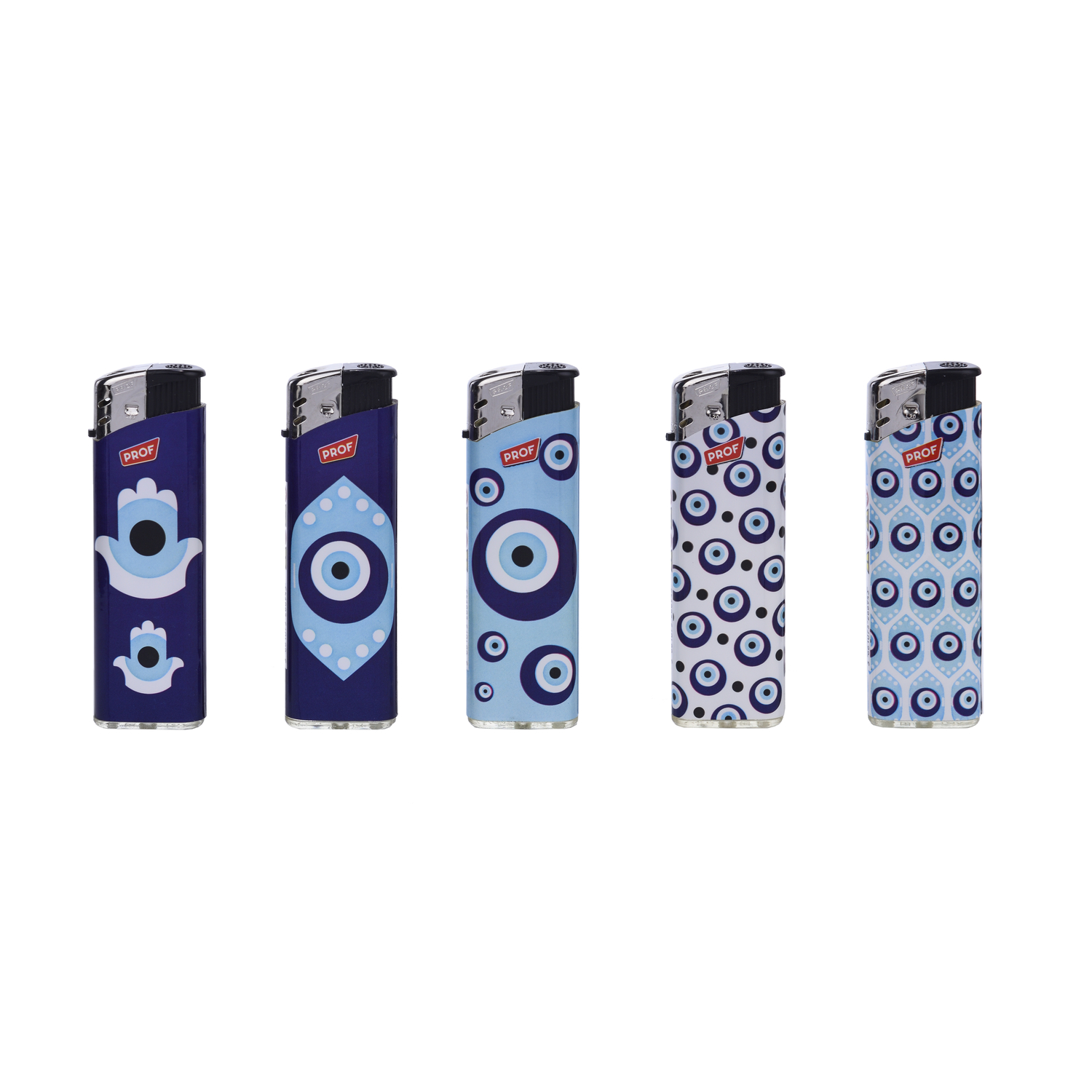 Prof - Feuerzeuge - Evil Eye Refillable Electronik 50er