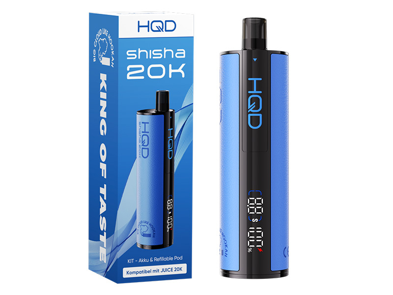HQD 20K - Basisgerät inkl. Pod Blau