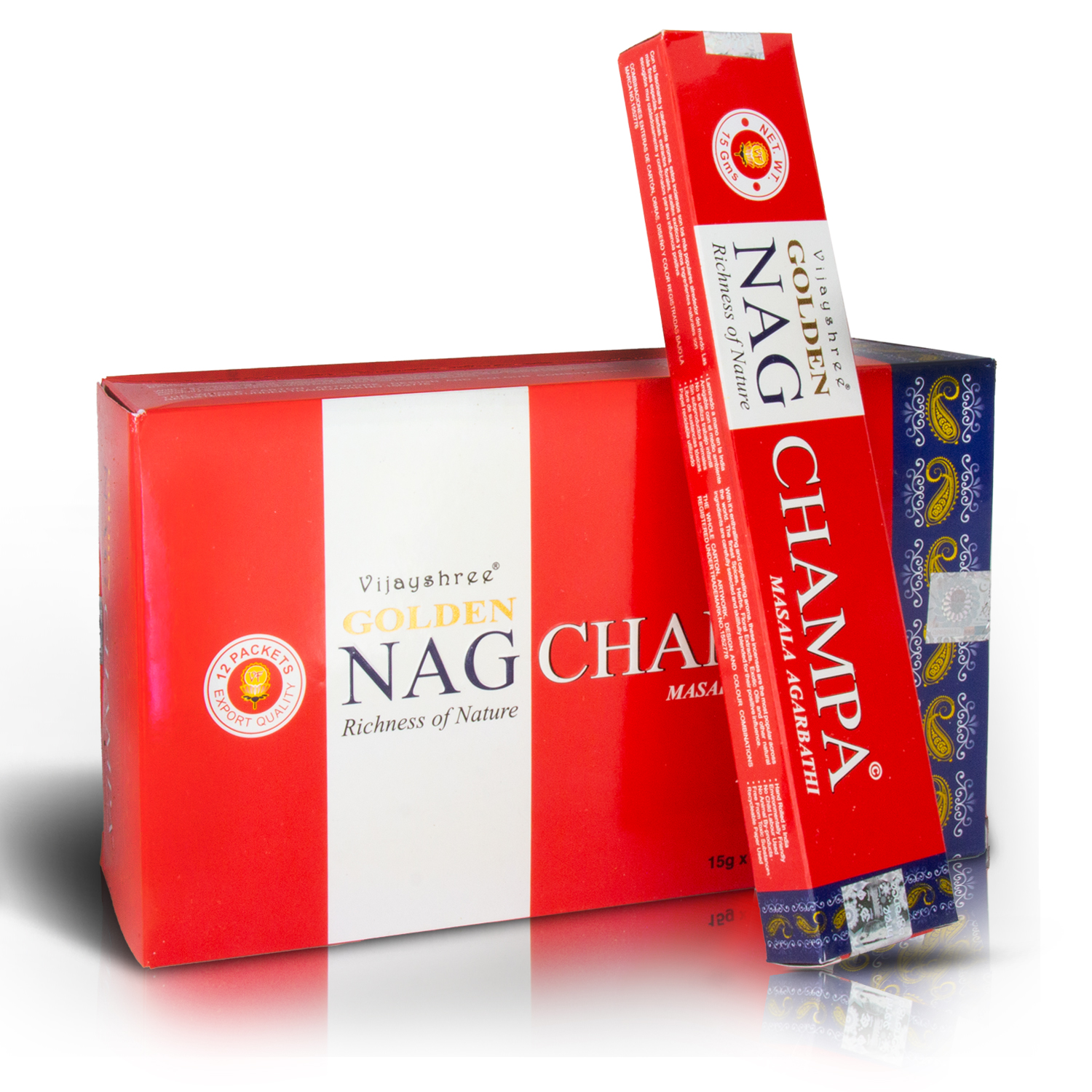 Golden Nag - Räucherstäbchen - Champa