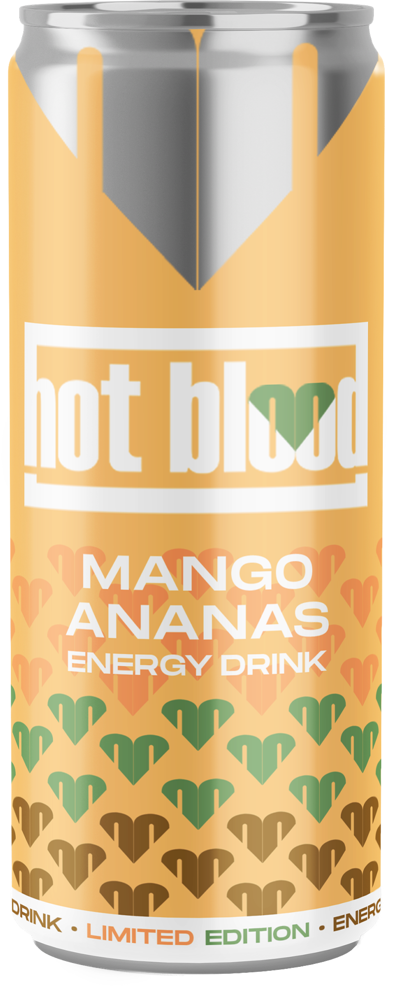 Hot Blood - Energy - Mango-Ananas 330ml