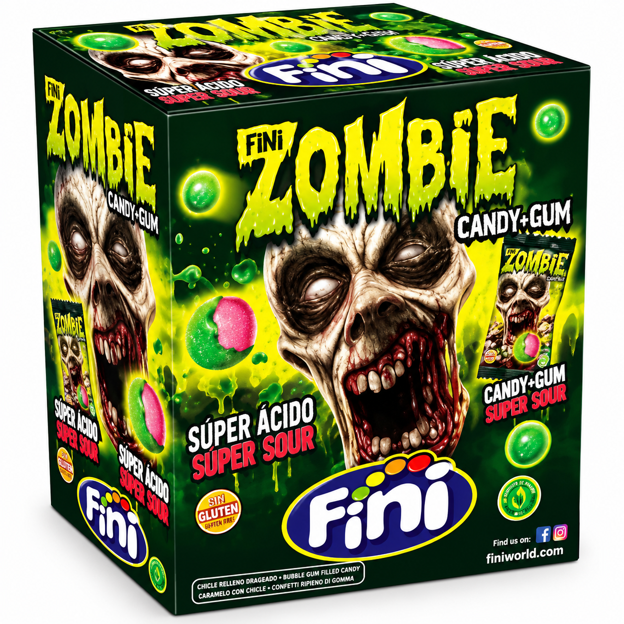 Fini - Zombie Mouth Painter Gum 5g