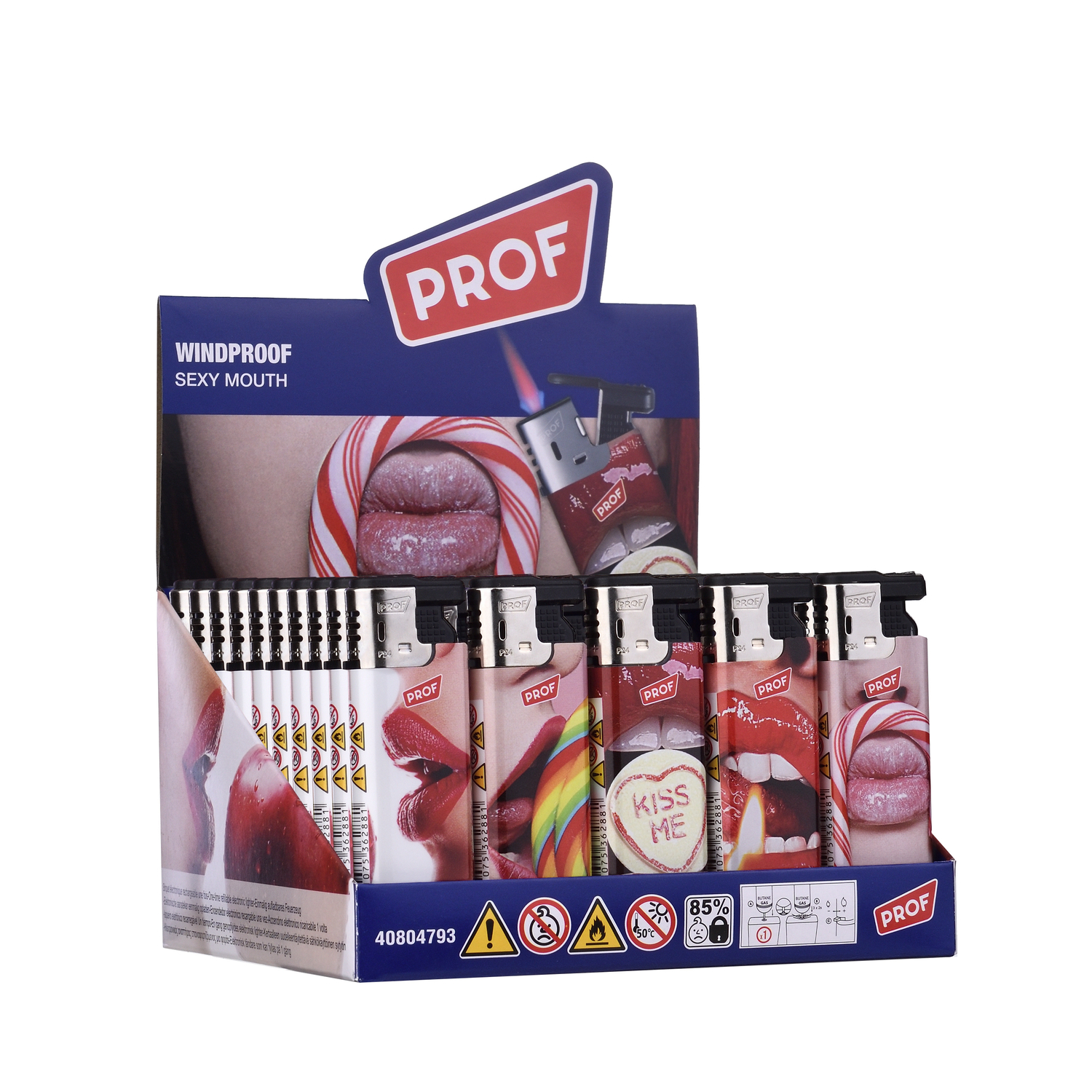 Prof - Feuerzeuge - Sexy Mouth - Turbo 50er