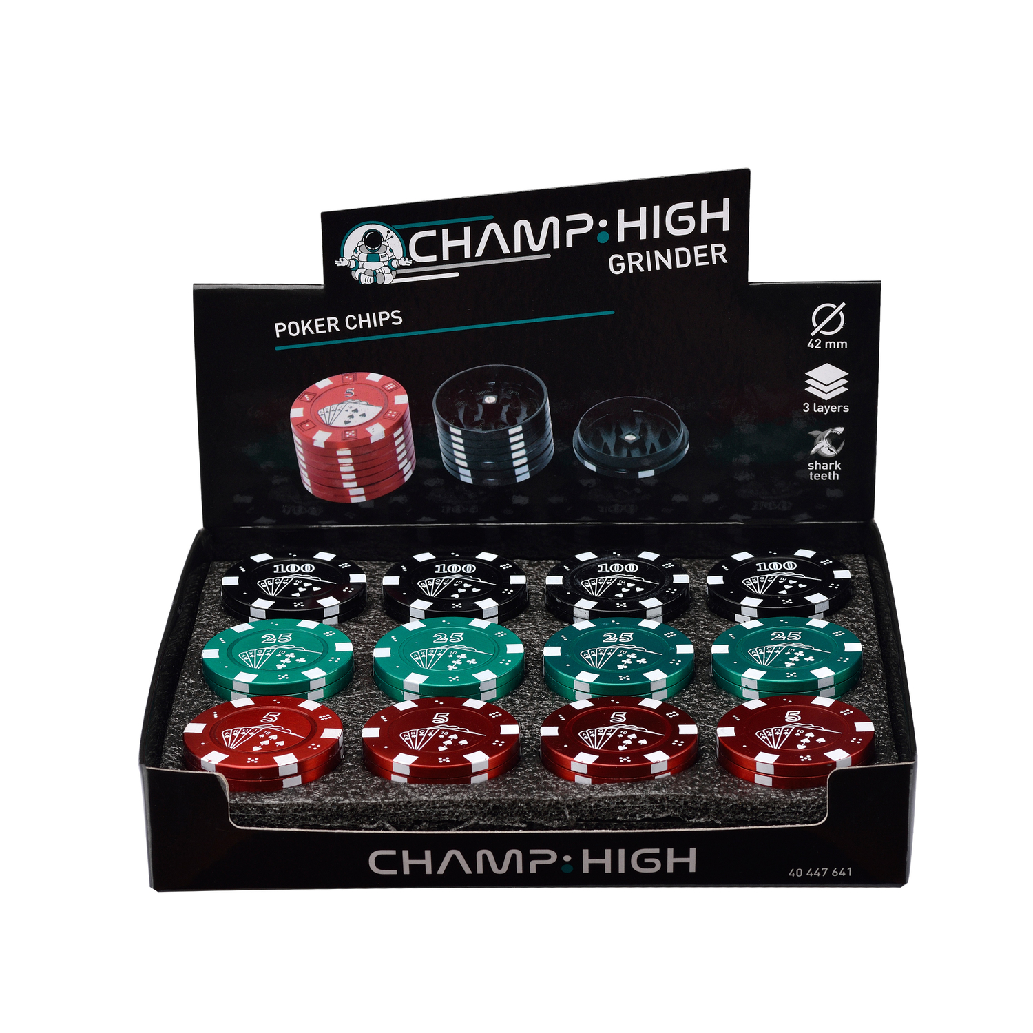 Champ - High Grinder - Poker Chips