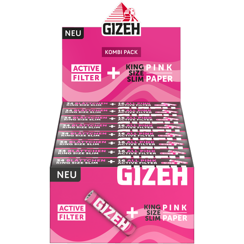 Gizeh King Size Slim + Active Filter