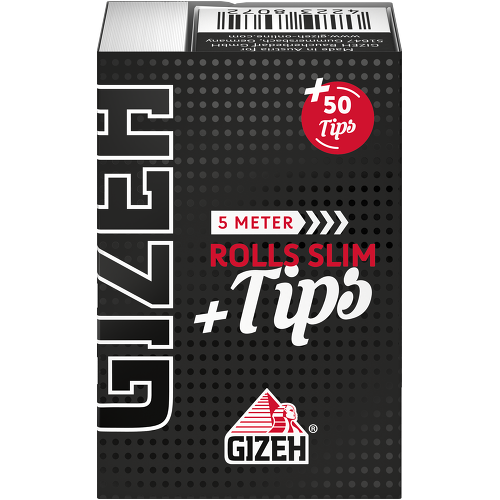 Gizeh - Rolls slim mit Tips