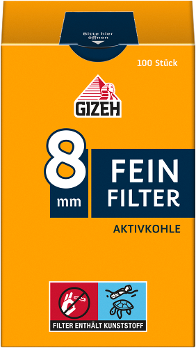 Gizeh - Fein Filter - Aktivfilter - 8mm