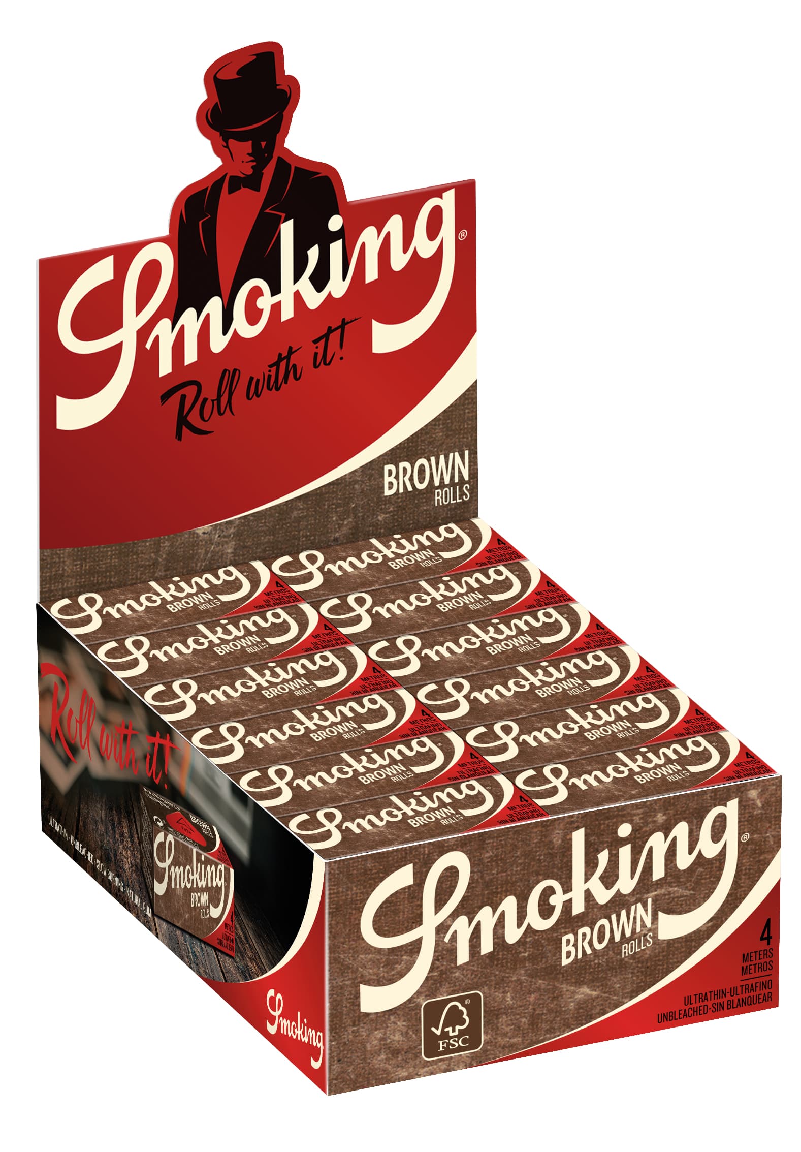 Smoking - Brown - Rolls 24er