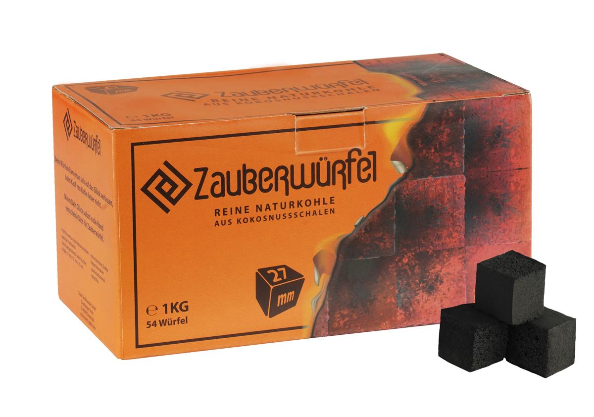 Zauberwürfel 27mm Naturkohle 1 Kg