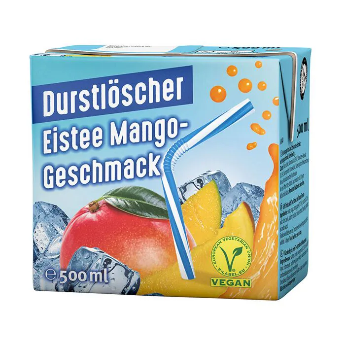 Durstlöcher - 500ml - Eistee Mango-Geschmack