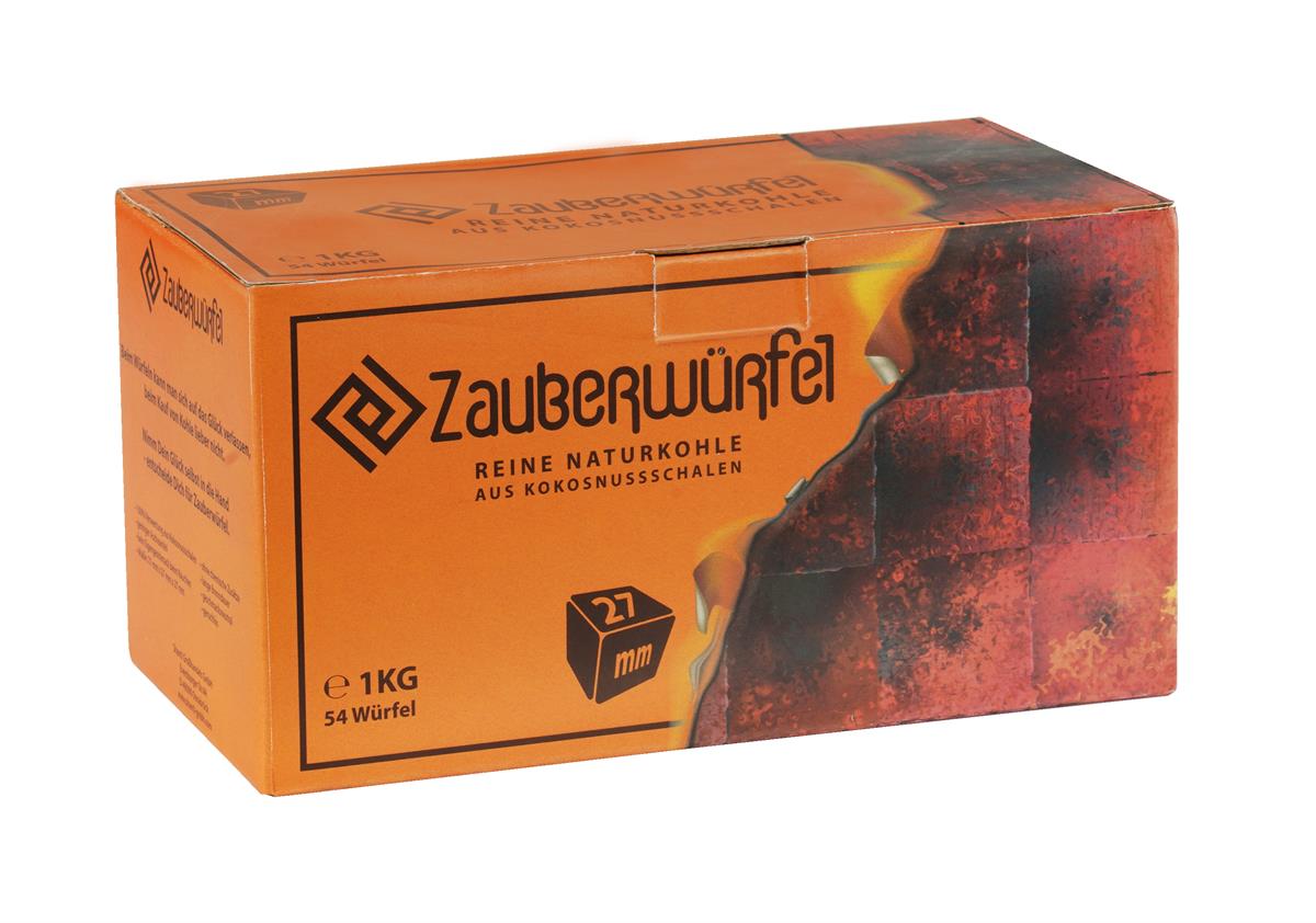 Zauberwürfel 27mm Naturkohle 1 Kg