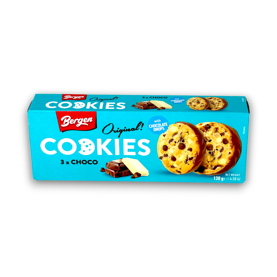 Bergen - Cookies - 3x Choco