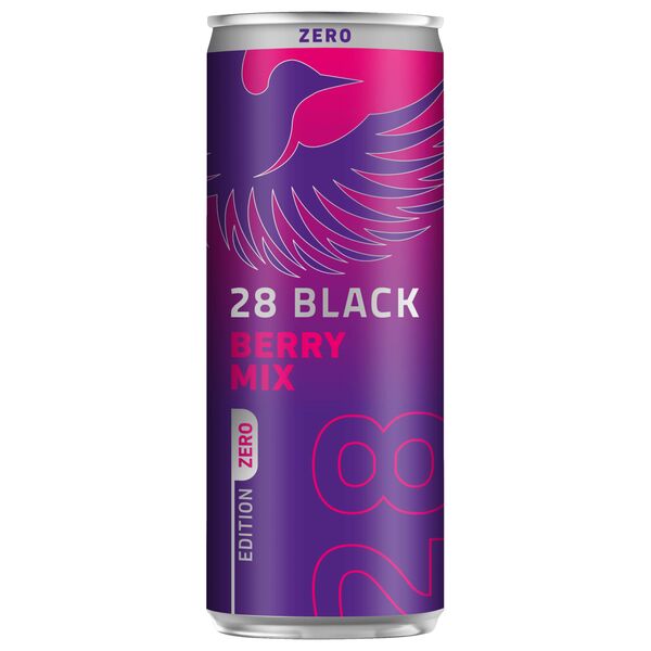 28 Black - Berry Mix Zero 330ml