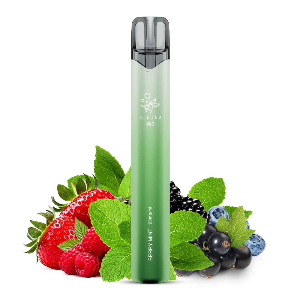 Elfbar E-Shisha - 800 Züge - Berry Mint