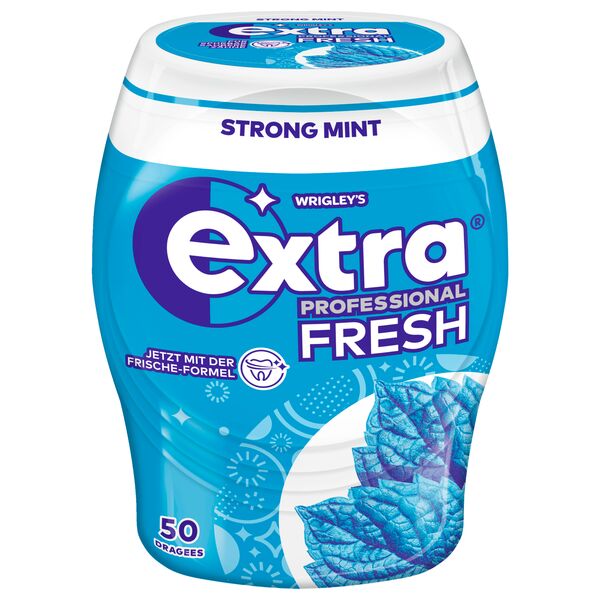 Wrigley's Extra Professional - Fresh Strong Mint ohne Zucker