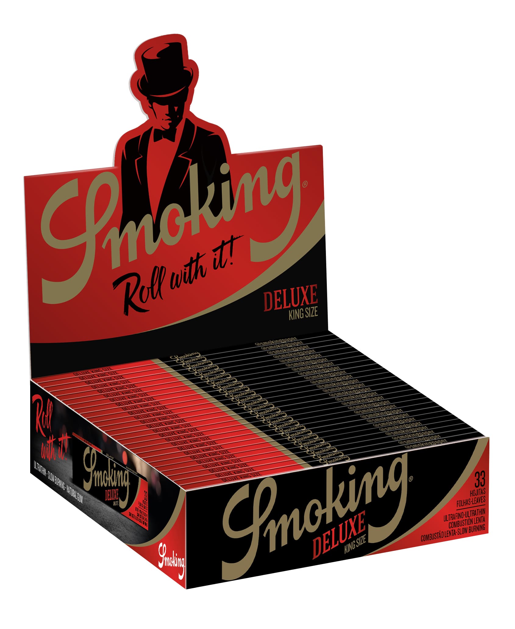 Smoking - King Size - Deluxe - 25 Hefte à 33 Blatt