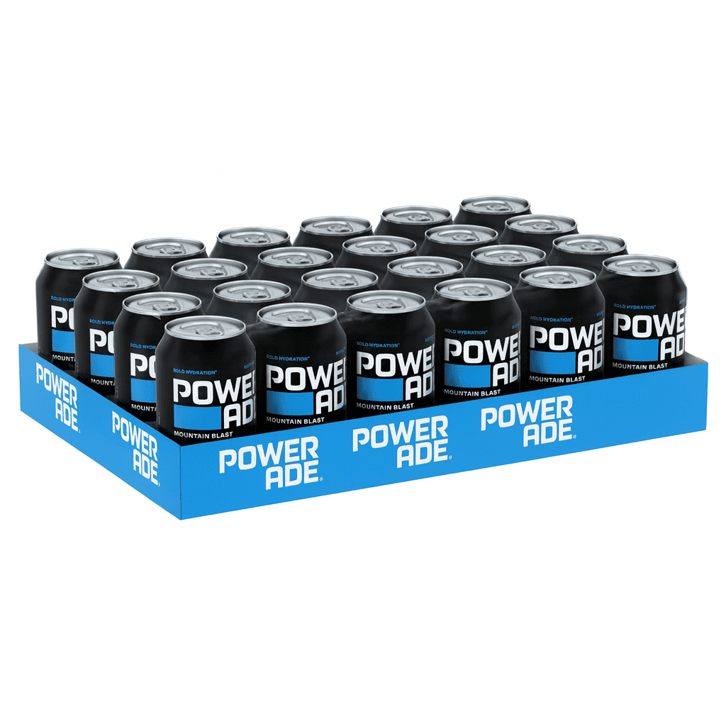 Powerade Sports Mountain (Blau) 330ml Dose