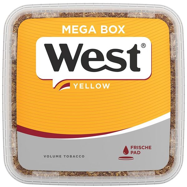 West - Yellow Volume Tobacco Mega Box 105g - 29,95