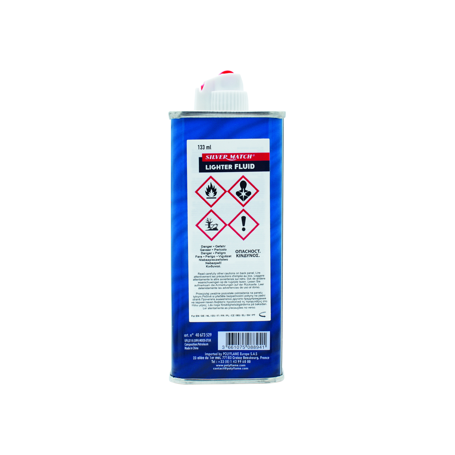 Silver Match - Lighter Fluid 133ml