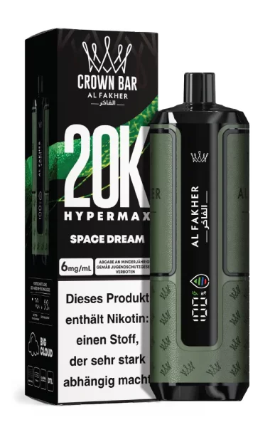 Al-Fakher - Hypermax - 20K Züge - Space Dream