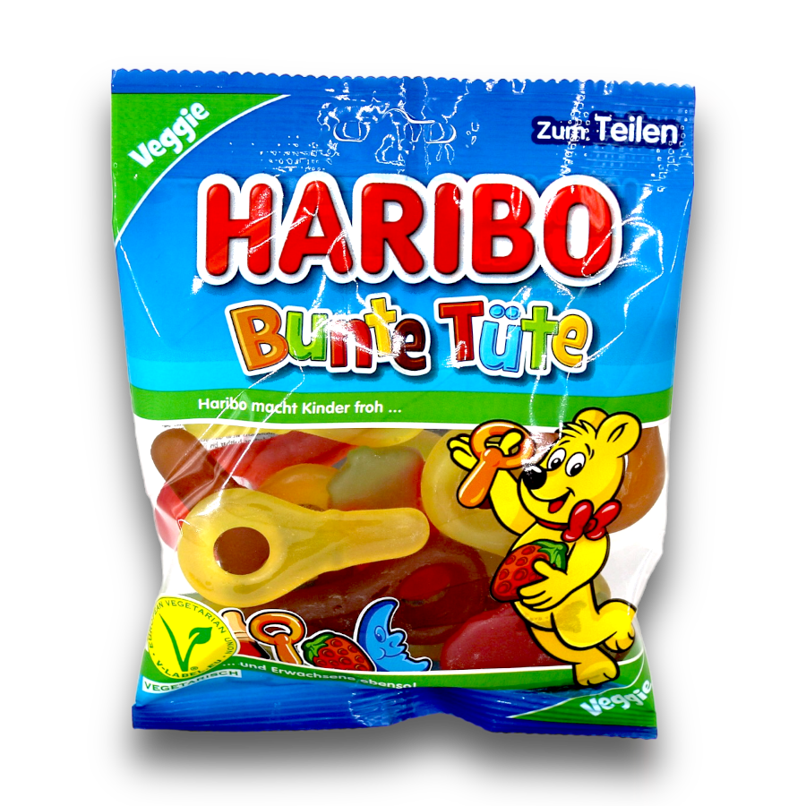 Haribo Vegan - Bunte Tüte 175g