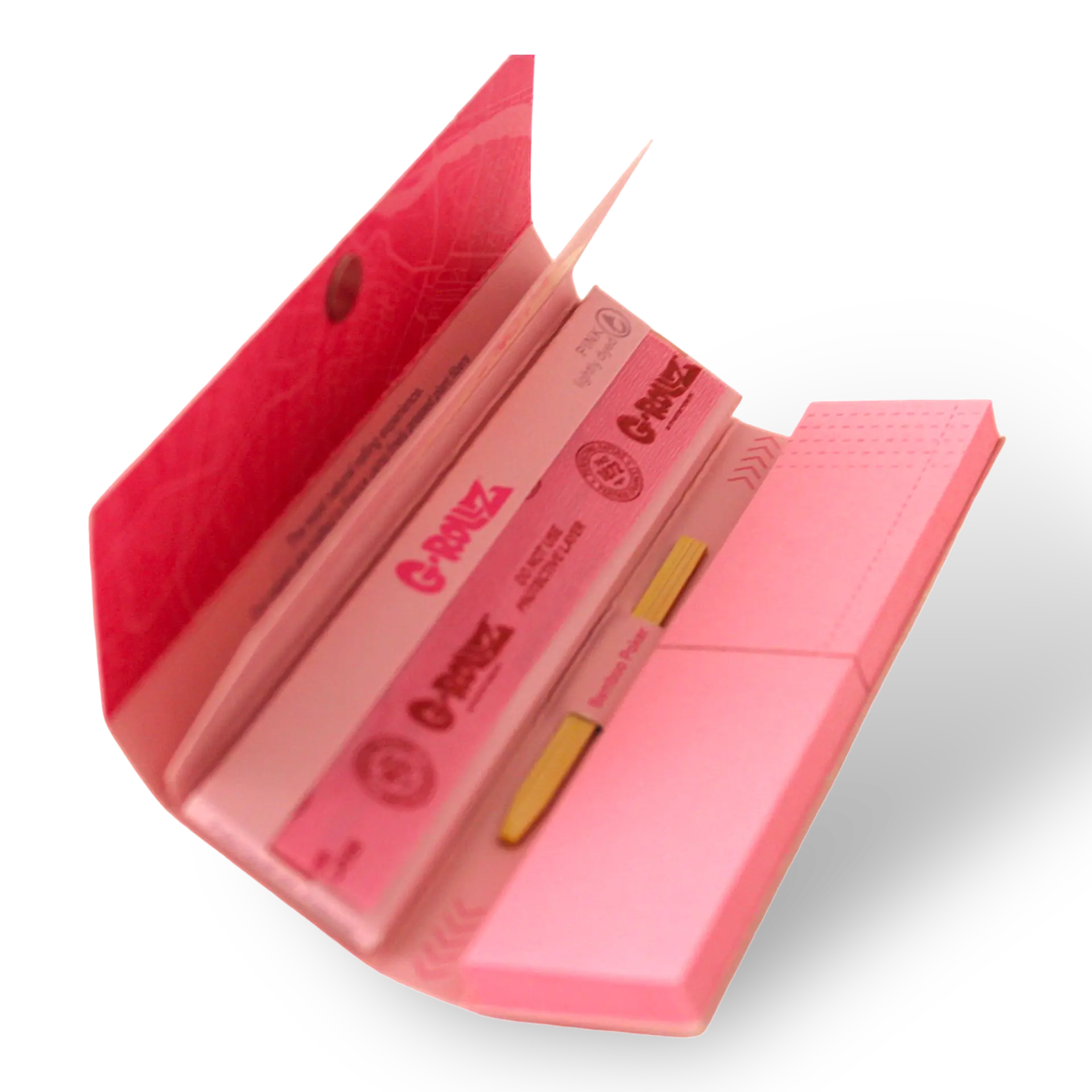 G-Rollz - Fabulous Face Pink KS Slim Papers + Tips - RD35A-DIS