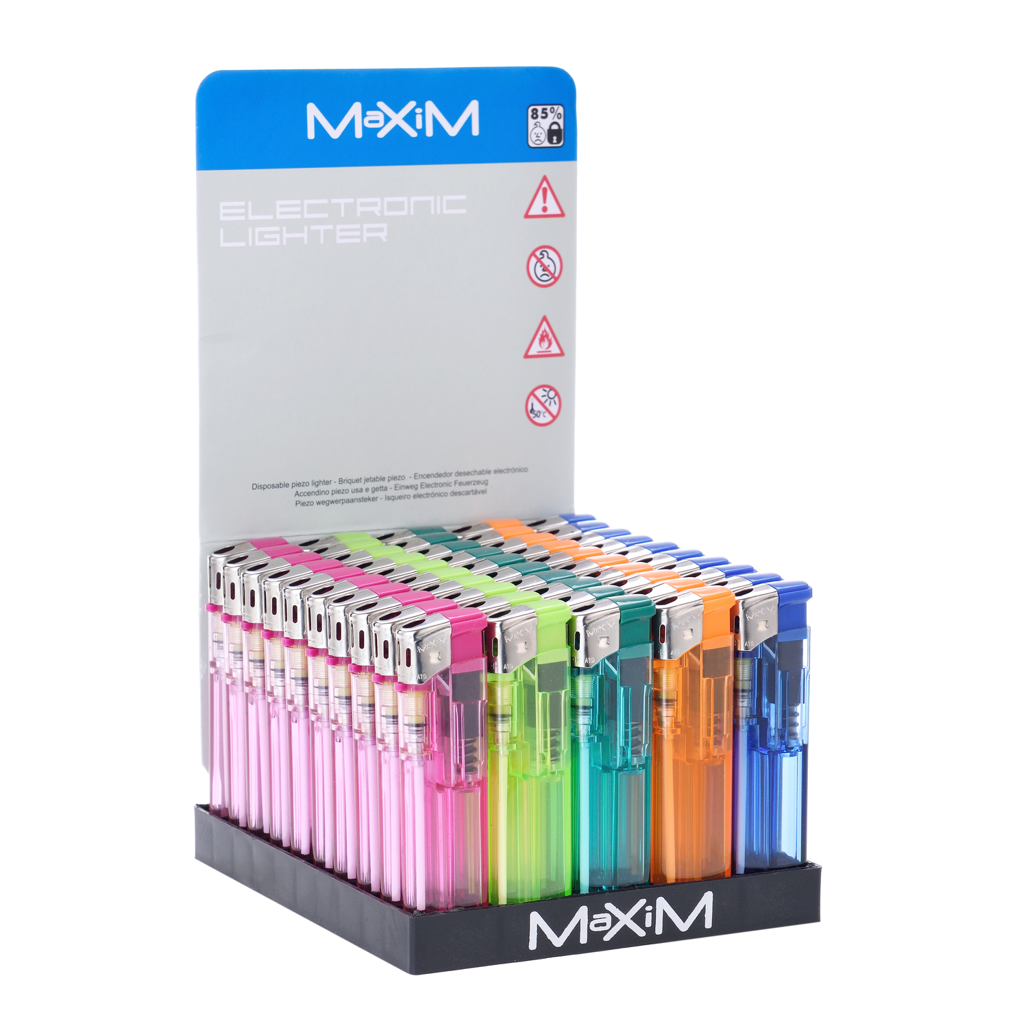 Maxim Feuerzeuge - Transparent