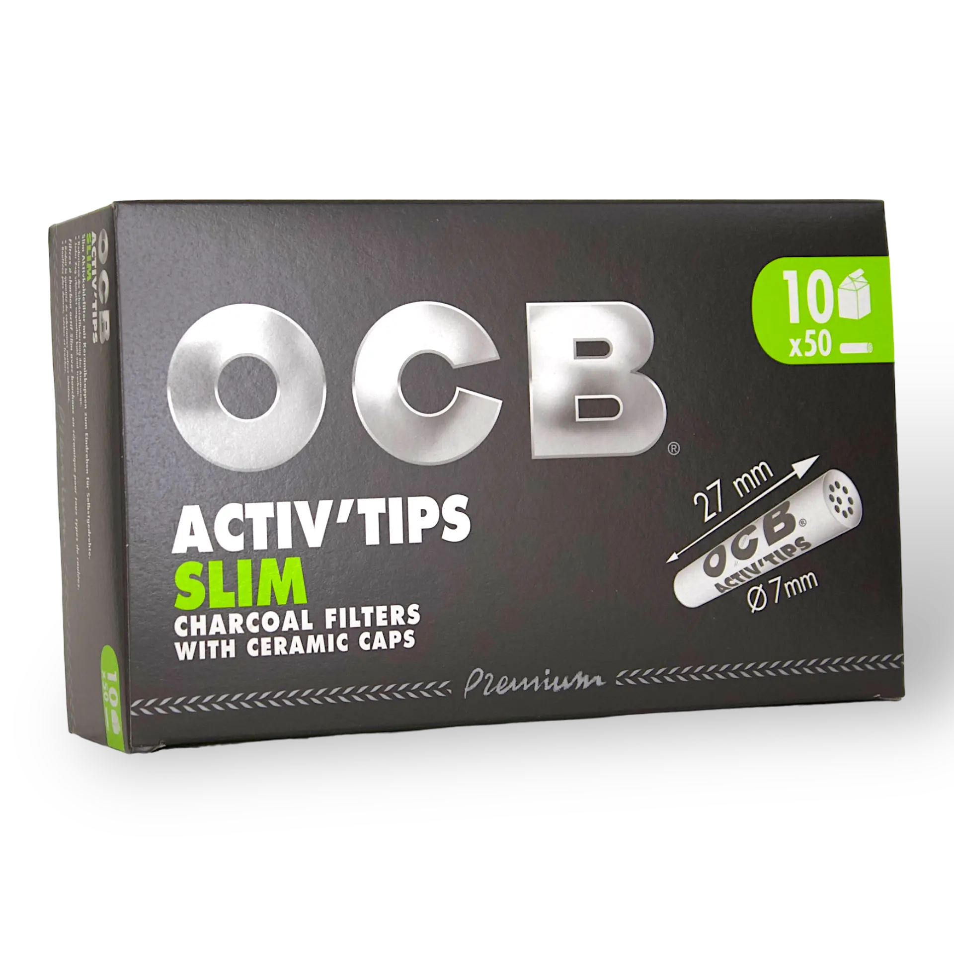 OCB - Activ Tips - Slim - 27mm / 7
