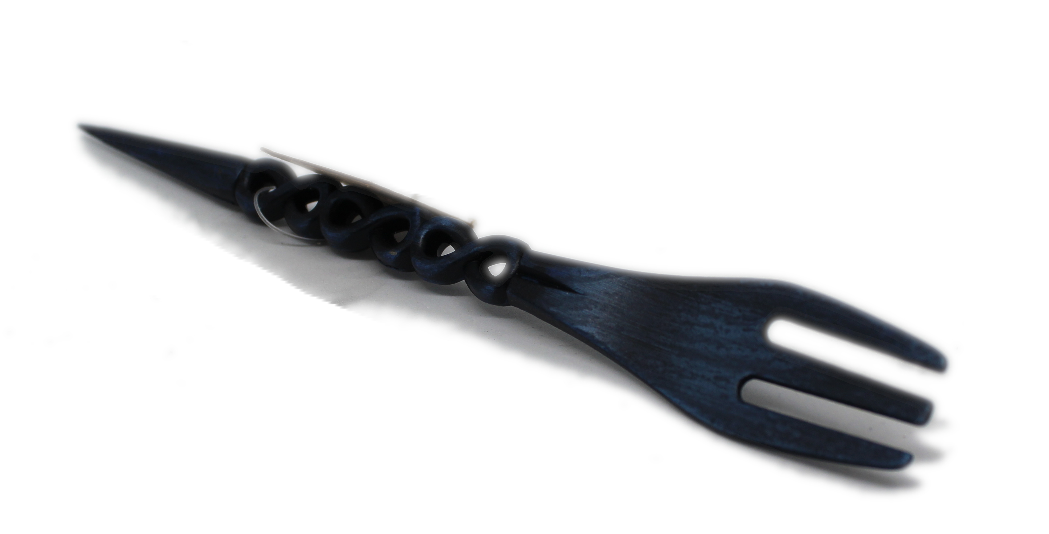 Forever - Gabel/Stecher 2 in 1 - Blau