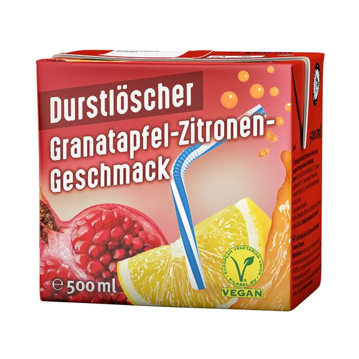 Durstlöcher - 500ml - Grantapfel-Zitronen-Geschmack
