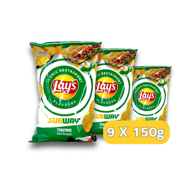 Lay's Subway Teriyaki 9x150g