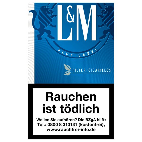 L&M - Blue Label - Cigarillos - 3,00