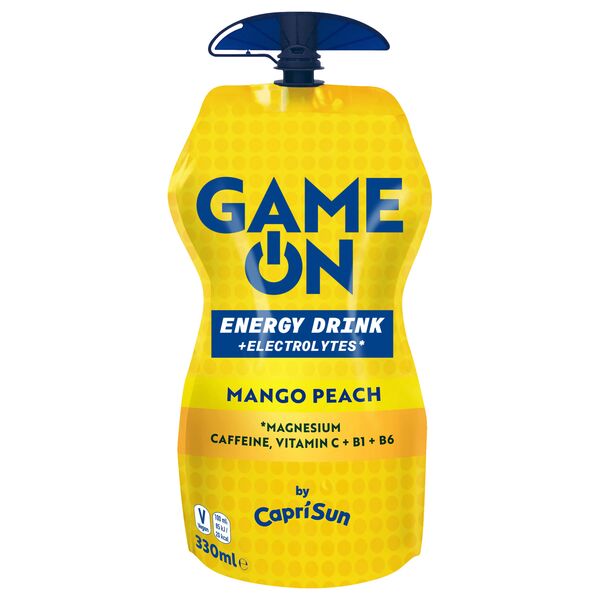 Game On Energy Drink Mango-Peach by Capri Sun 15x330ml