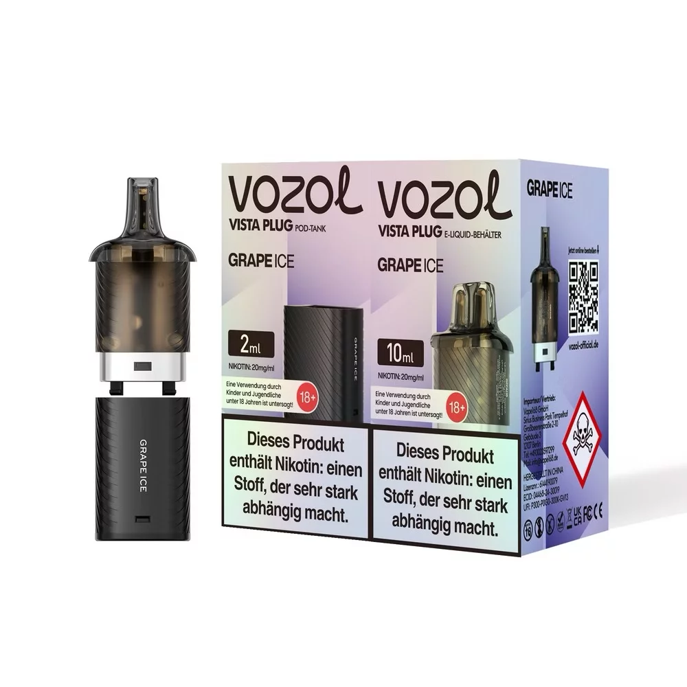 Vozol -  Vista Plug Pod Bundle - Grape Ice