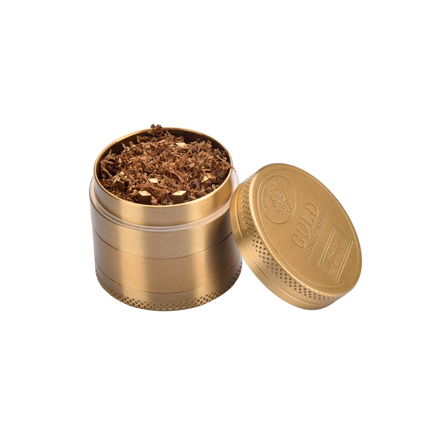 Champ - High Grinder - Gold Bar 40mm - 4 Lay