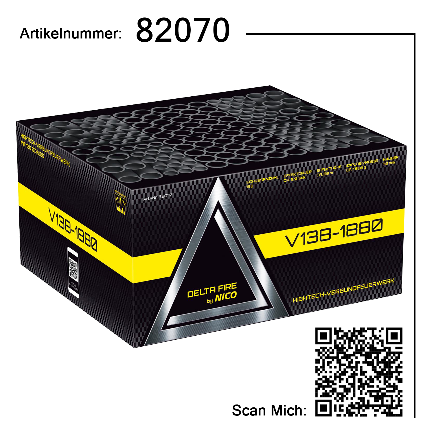 Delta Fire V138-1880 - 138 Schuss