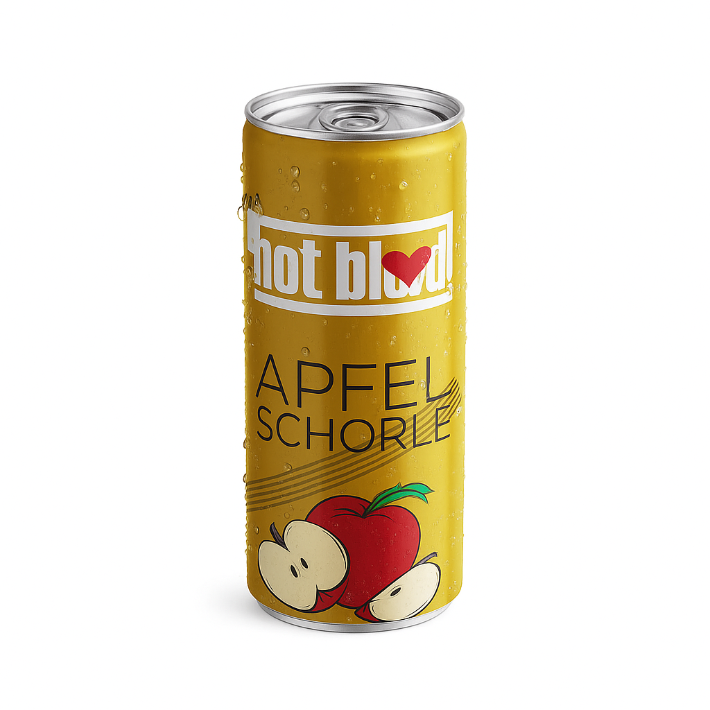 Hot Blood - Apfelschorle 330ml