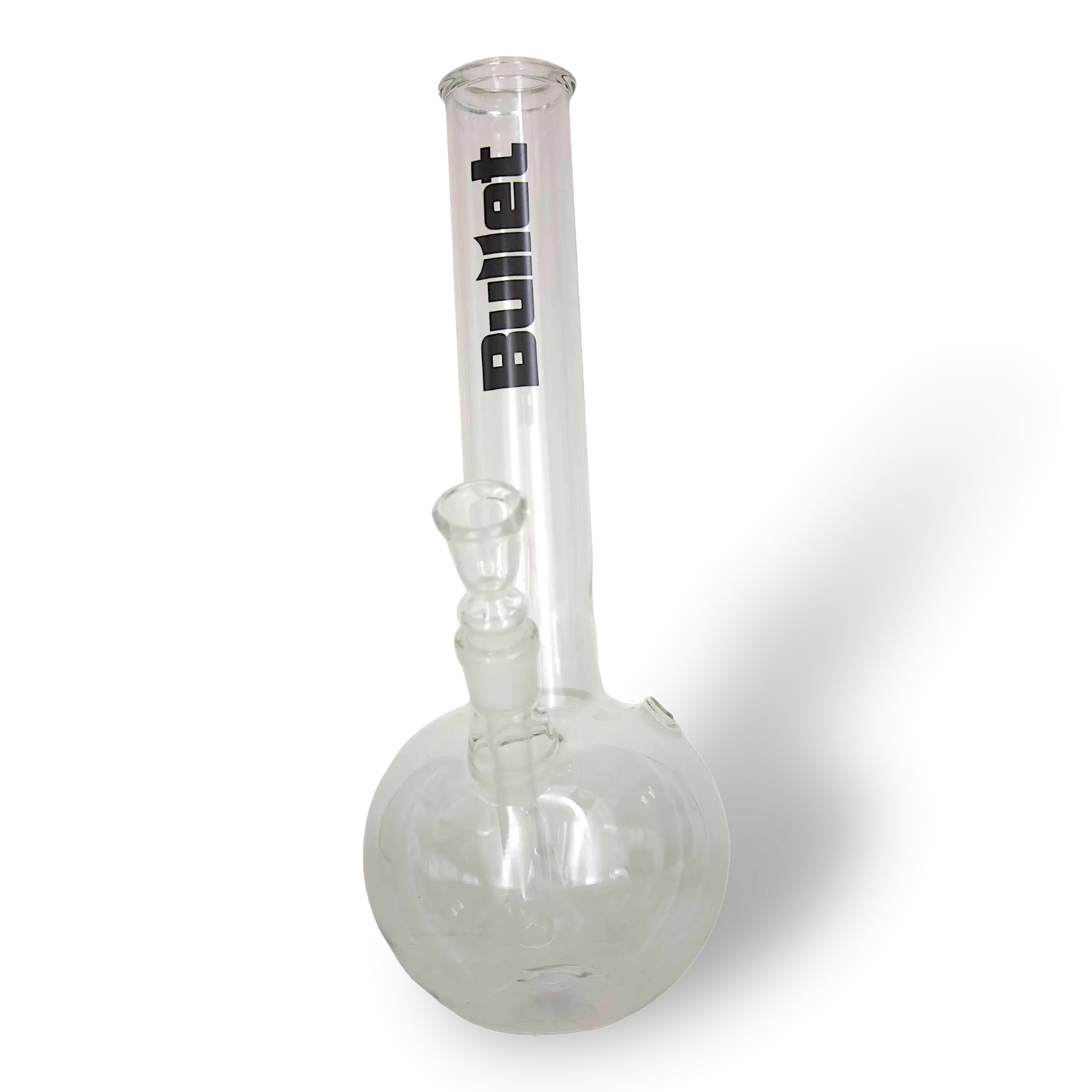 Bullet Glasbong Gebogene + Kuge
