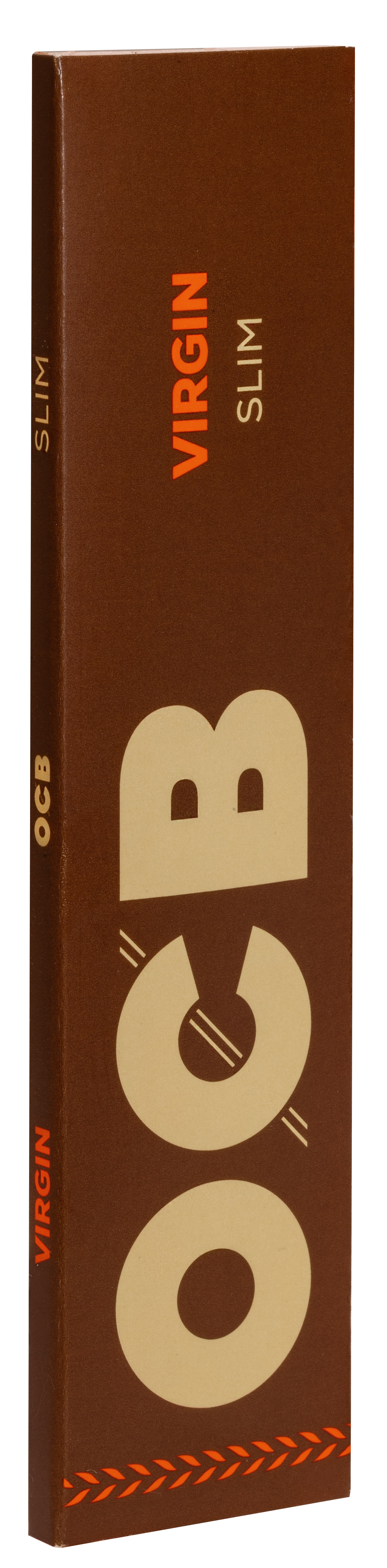 OCB - King Size - Braun Slim 50 Hefte à 32 Blatt