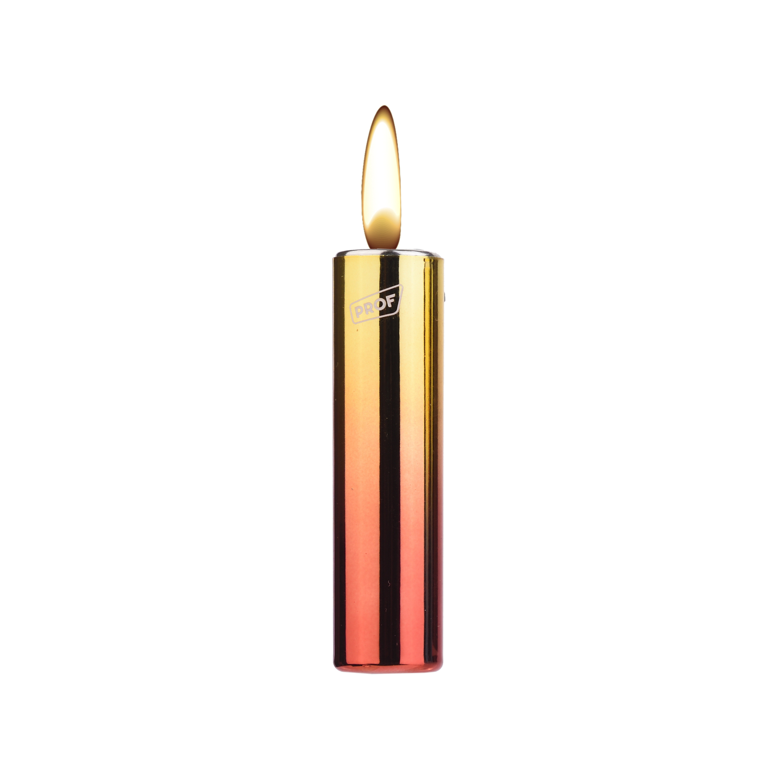 Prof - Feuerzeuge - Gold Gradient Metal