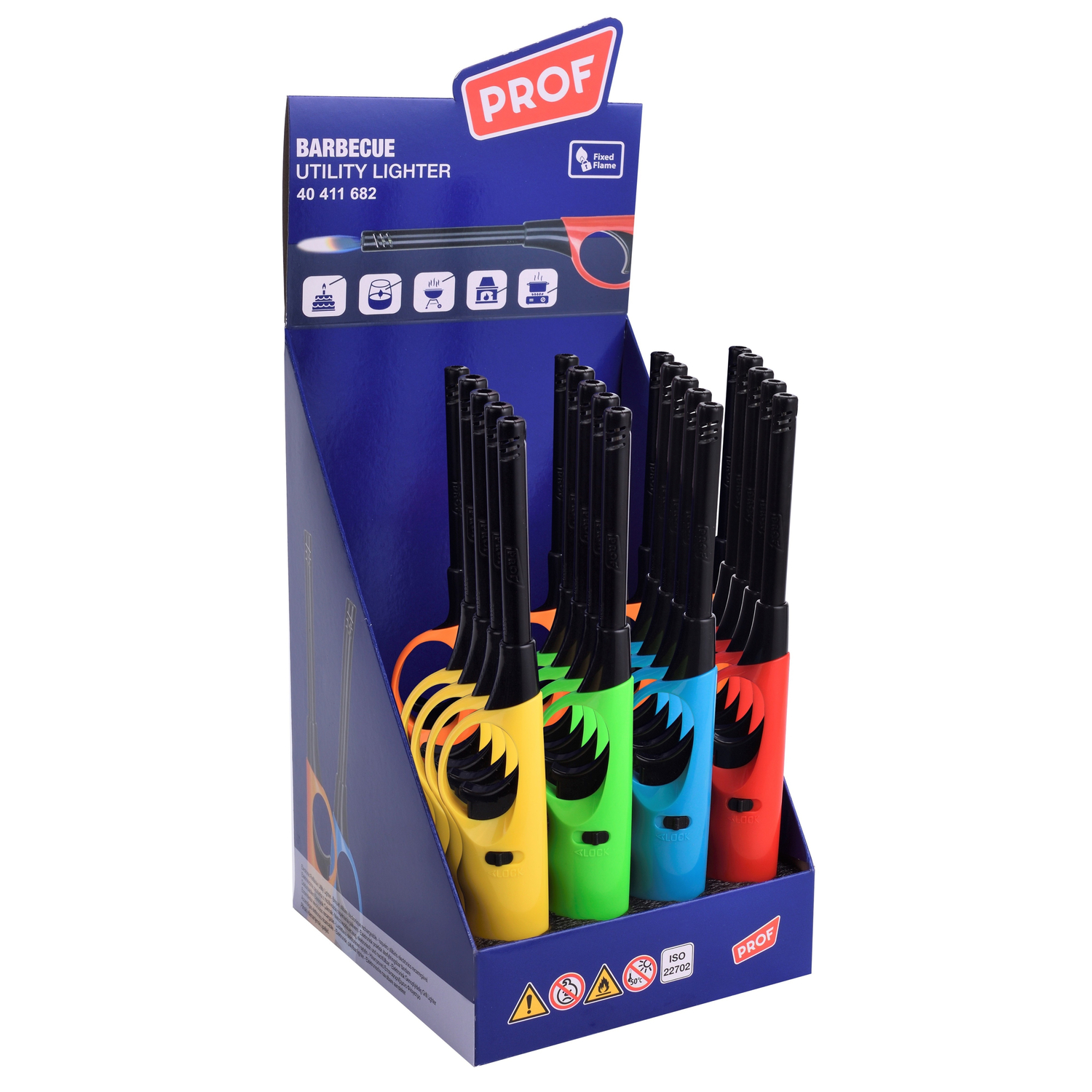 Prof - Feuerzeuge - Fixflame Mackerel 20er