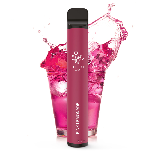 Elfbar E-Shisha - 600 Züge - Kindersicherung - Pink Lemonade