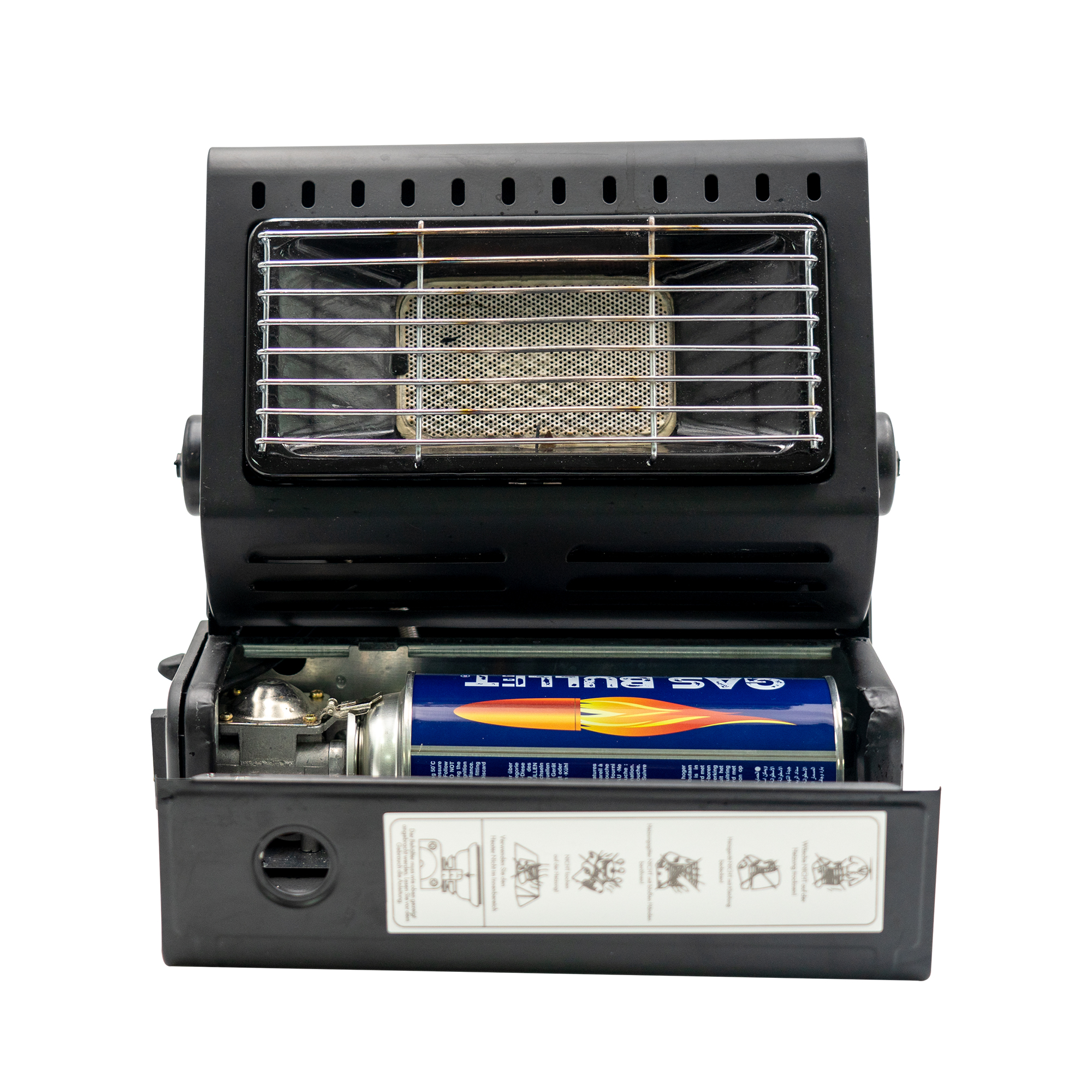 Gas Bullet - Heatbank - Tragbare Gas-Heizung Gas Bullet - Heatbank - Tragbare Gas-Heizung Ohne Kartusche