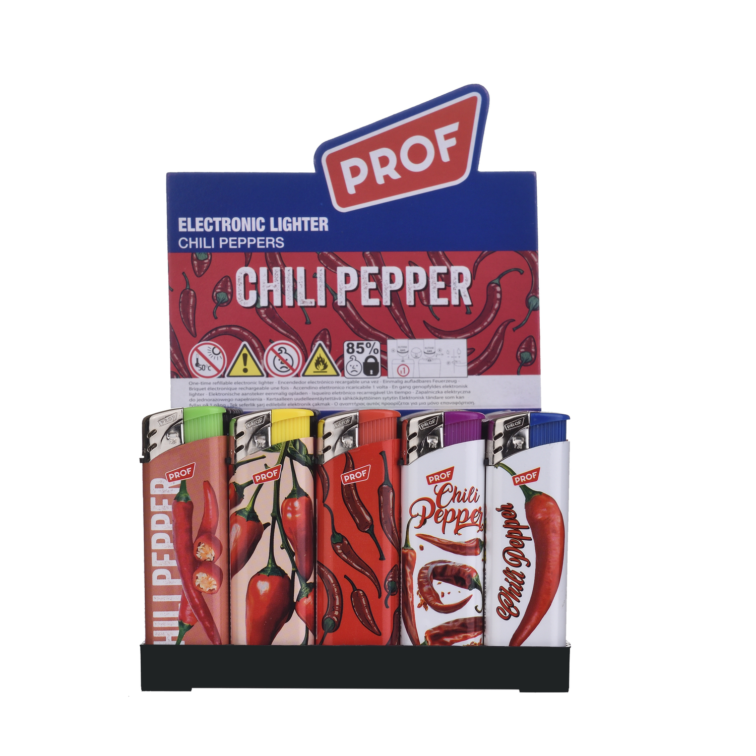 Prof - Feuerzeuge - Chili Peppers 50er